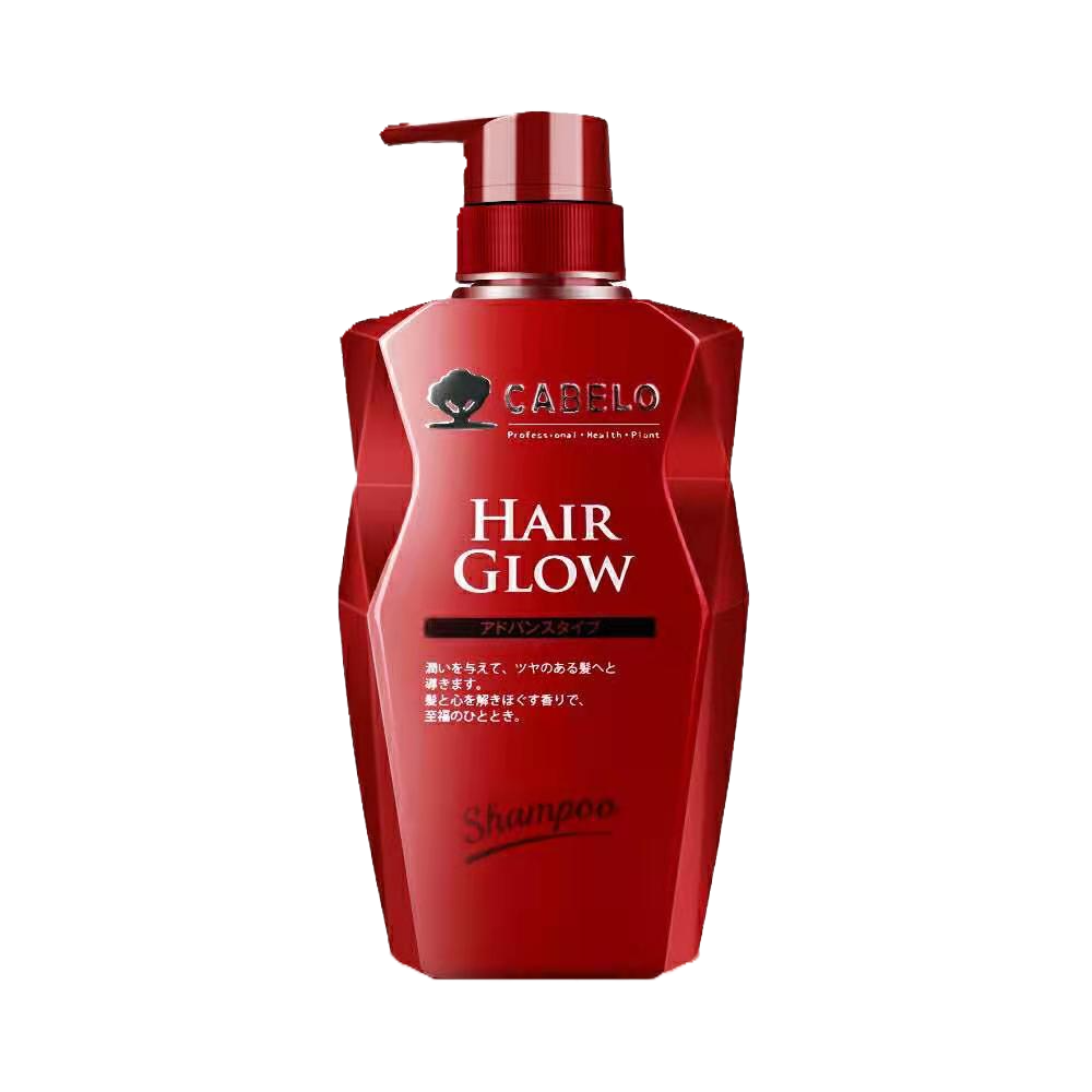 日本CABELO卡蓓诺草本强根健发洗发水护发男女控油产后脂溢350ml